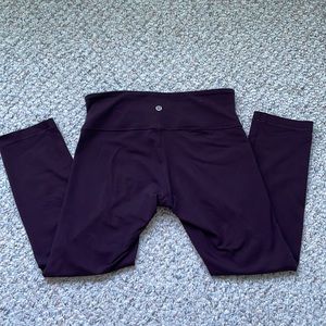 Lululemon midrise crop leggings